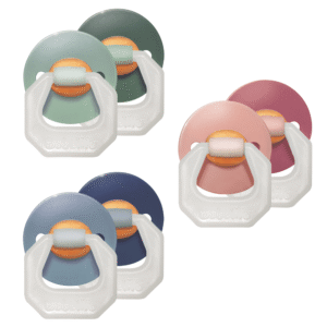 CHUPETE REDONDO LATEX LUMINOSO X 2